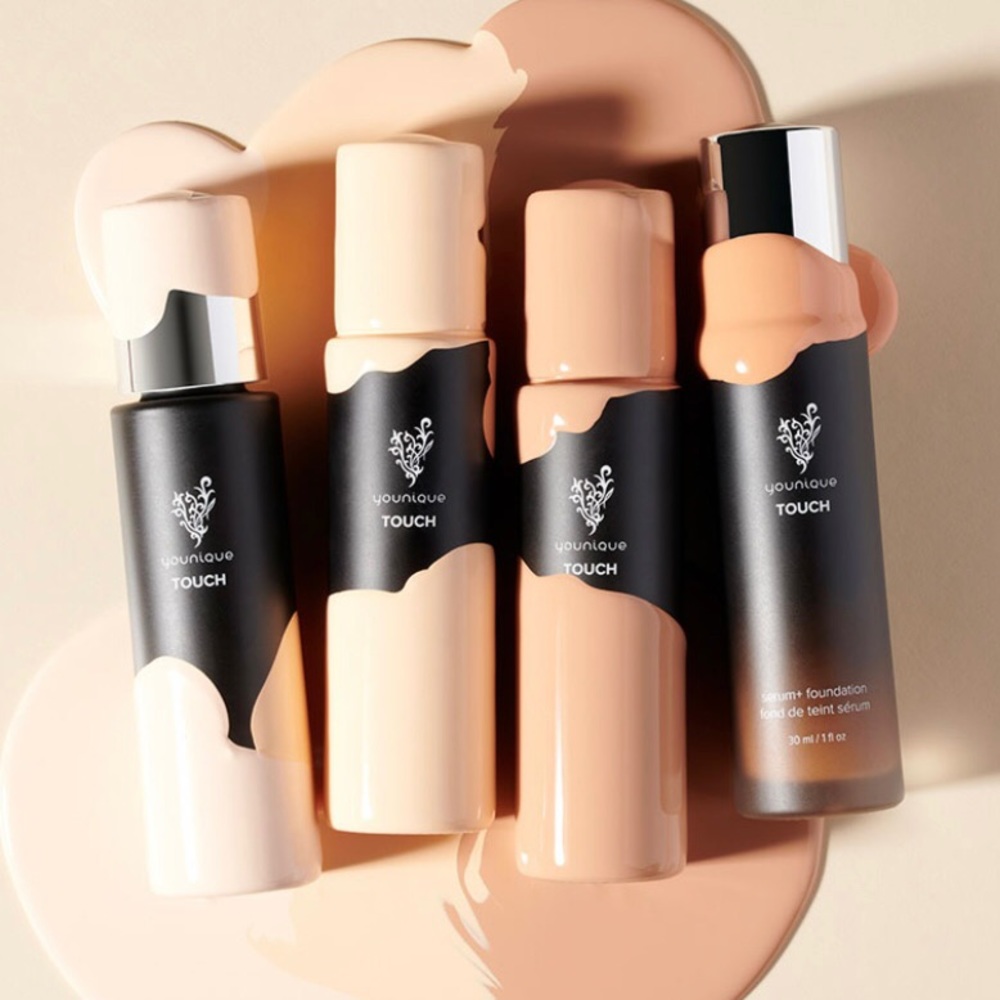 Younique serum and foundation. It’s brand new in the taffeta a beige tone.